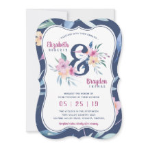 Primavera Floral Weding Convite, Boho