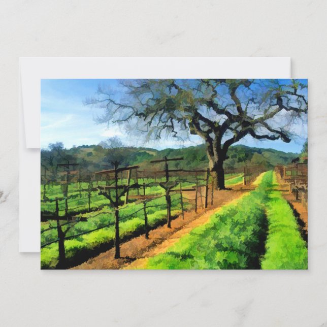 Convites Primavera no Vineyard (Frente)