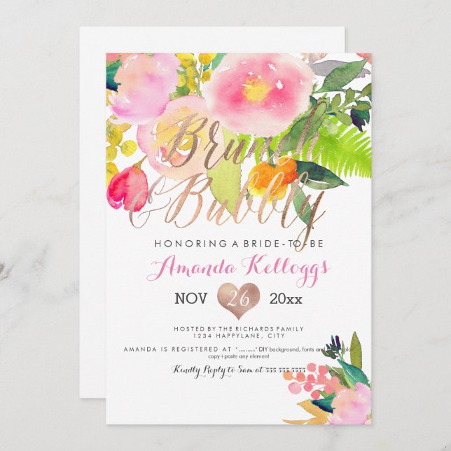 Convites Primavera PixDezines (Frente/Verso)