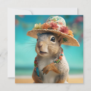 Convites Primavera Squirrel