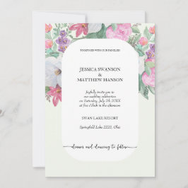 Convites Primavera Summer Floral Boho Garden