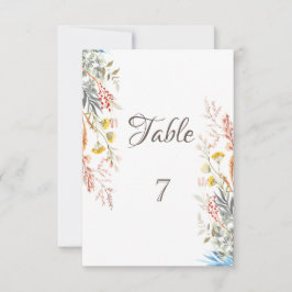 Convites Primavera Wildflower Meadow Seco