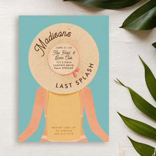 Convites Primaveras de Palma Loura Festa de Piscina de Fim