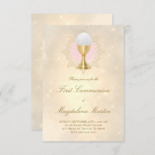 Convites primeira chamada de comuna católica