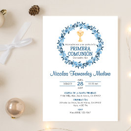 Convites Primeira comuna espanhola de Chalice