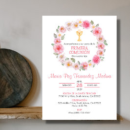 Convites Primeira comuna espanhola de Chalice