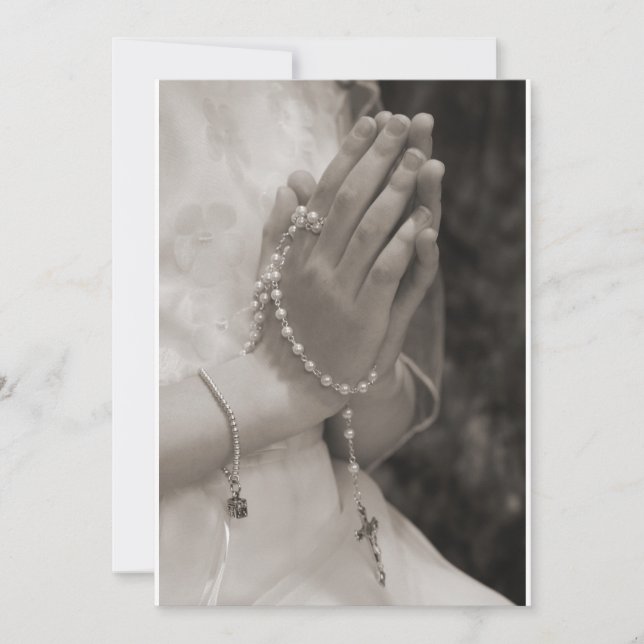 Convites Primeira Comunhão (Frente)