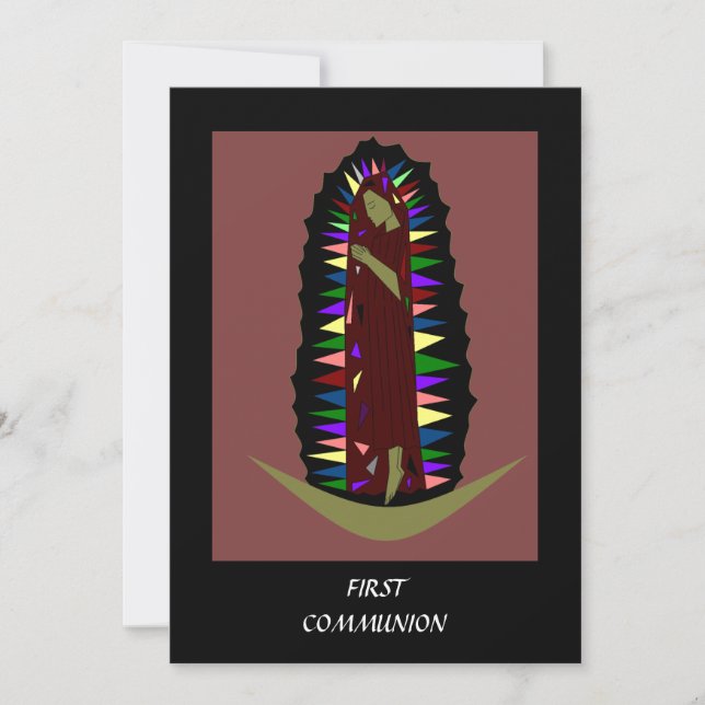 Convites primeira comunhão (Frente)