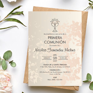 Convites Primeira Comunhão Católica da Espanha