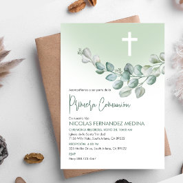 Convites Primeira Comunhão Católica da Espanha