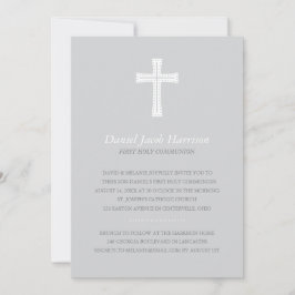 Convites Primeira Comunhão de Cinzas