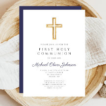 Primeira Comunhão de Marinhos Religiosos Blue Boy