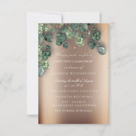 Convites Primeira Comunhão Sagrado Evento Cruz Batismo