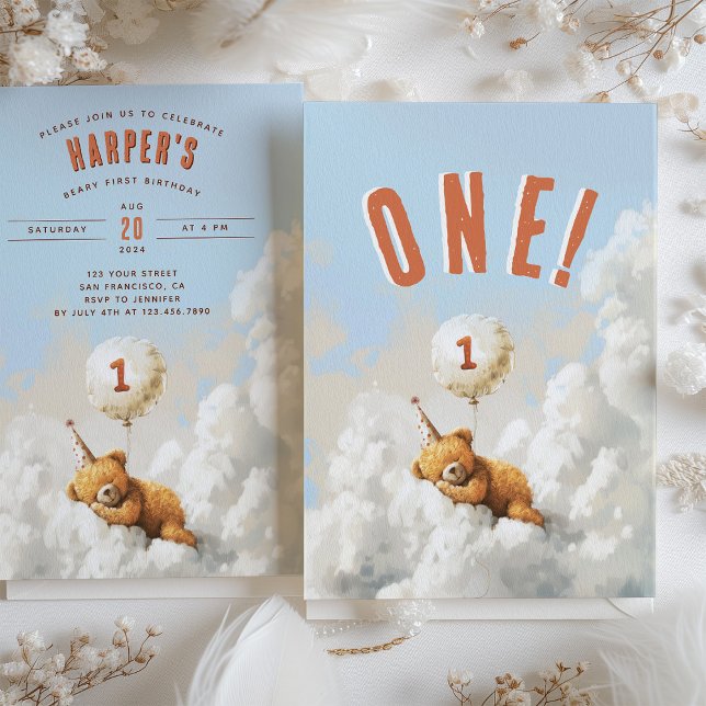 Convites Primeira Festa de aniversário Com O Preconceito Do (Criador carregado)