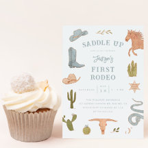 Primeira Festa de aniversário Rodeo Cowboy