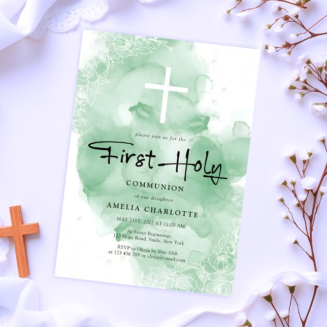 Convites Primeira Sagrada Canela Verde da Comunidade (Criador carregado)