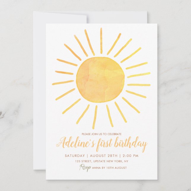 Convites Primeira Viagem Em Torno Da Gota Do primeiro anive (Frente)