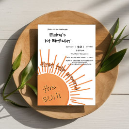 Convites Primeira viagem em torno do primeiro aniversario d