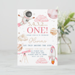 Convites Primeira viagem em torno do primeiro aniversario e