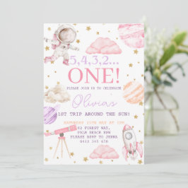 Convites Primeira viagem em torno do primeiro aniversario e