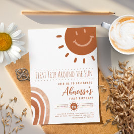 Convites Primeira viagem em torno do primeiro aniversario S