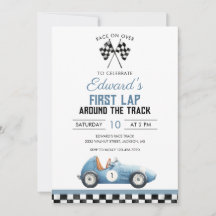 Primeira Volta Carro de Corrida Azul 1º Aniversári