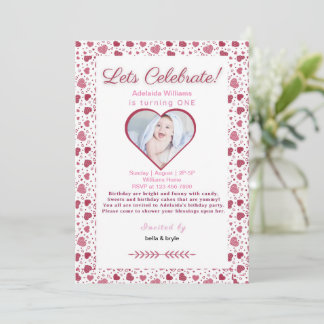 Convites primeiro aniversario