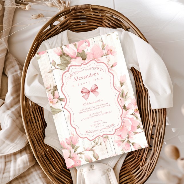 Convites primeiro aniversario arco Floral UM Rico (Criador carregado)