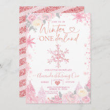 Primeiro aniversario cor-de-rosa de Onederland Sno