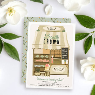 Convites Primeiro aniversario da Loja de Mercados dos Agric