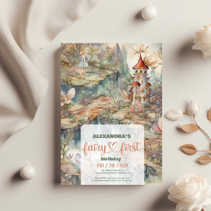 Convites Primeiro aniversario da Primeira Rapariga