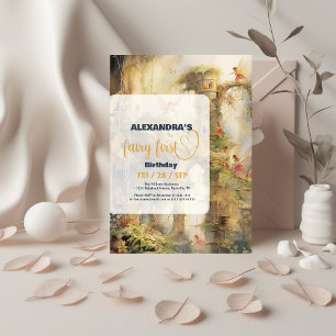 Convites Primeiro aniversario da Primeira Rapariga