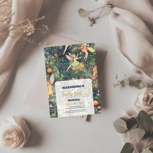 Convites Primeiro aniversario da Primeira Rapariga (Criador carregado)