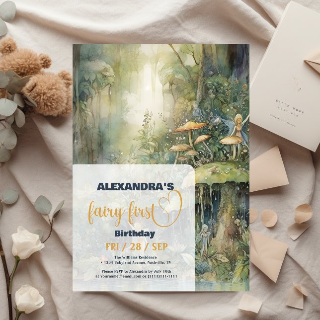 Convites Primeiro aniversario da Primeira Rapariga (Criador carregado)