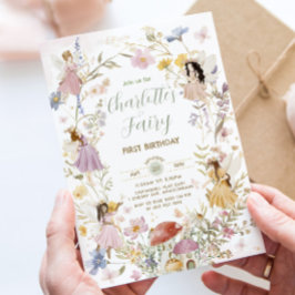 Convites Primeiro aniversario das Flores de Prados de Flore