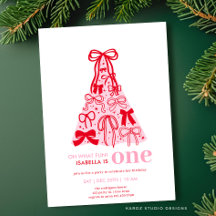 Primeiro aniversario de Árvore Arco Vermelho Rosa 