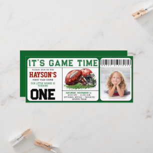 Convites primeiro aniversario de Bilhete de Baixo no Primei