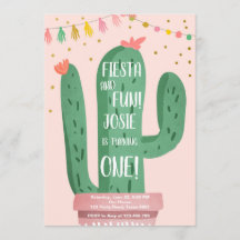 Primeiro aniversario de Cactus Rosa-Rosa Fiesta e 