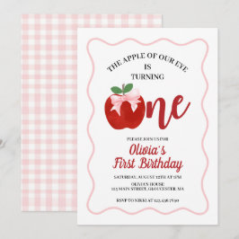 Convites Primeiro aniversario de coquetel de pré-disquete c