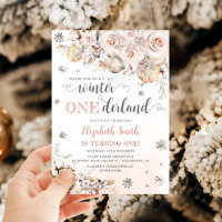 Primeiro aniversario de flocos de neve Dourados co