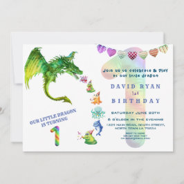 Convites Primeiro aniversario de Fotografia para Bebês dos 