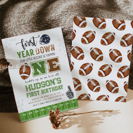 Convites Primeiro aniversario De Futebol No Primeiro Ano