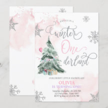 primeiro aniversario de inverno Rosa de Onederland