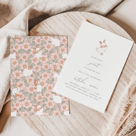 Convites Primeiro aniversario De Meninas Florais De Primave