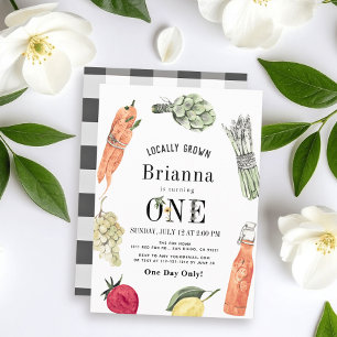 Convites Primeiro aniversario De Mercado De Agricultores Cu