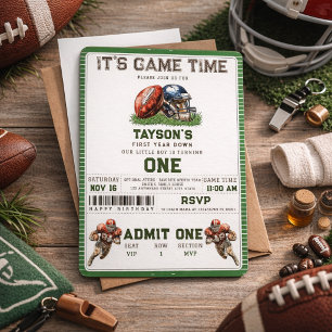 Convites Primeiro aniversario de outono do primeiro ano de 