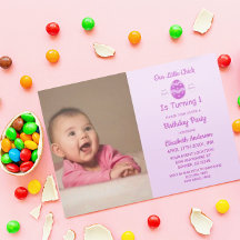 Primeiro aniversario de Páscoa pequeno