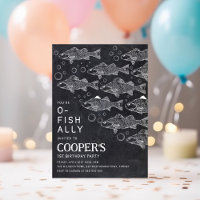 Primeiro aniversario de pesca de quadro
