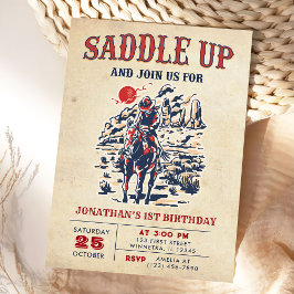 Convites Primeiro aniversario de Rodeio do Deserto de Vinta