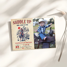 Convites Primeiro aniversario de Rodeio do Deserto de Vinta